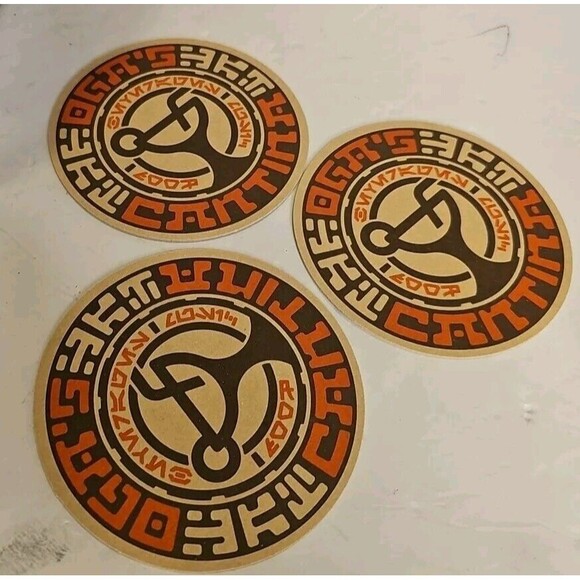 Disney Star Wars Galaxy's Edge Oga's Cantina Coasters Set of 3 Ewok RARE - Picture 6 of 6